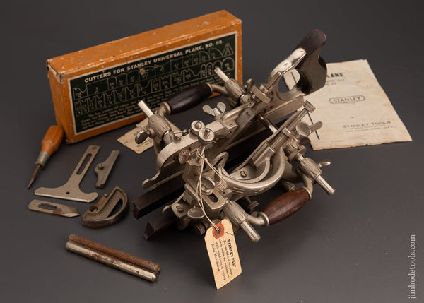 Minty STANLEY No. 55 Combination Plane 100% Complete -  - 102983