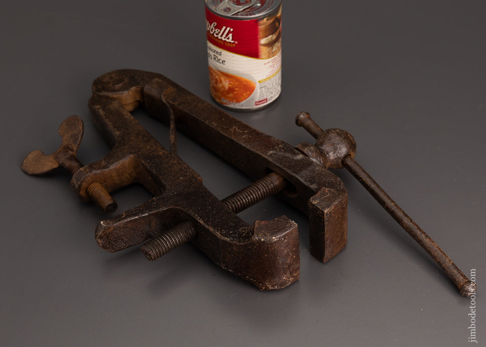 Cool Blacksmith Made Bench Vise - 102996