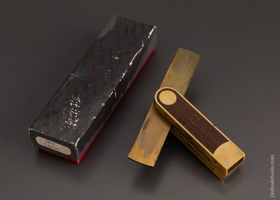BRIDGE CITY TOOL WORKS TB-1 T Bevel in Original Box - 103002
