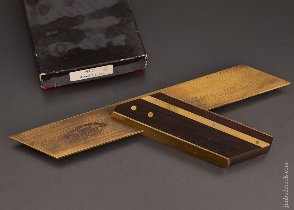 BRIDGE CITY TOOL WORKS MS-2 Miter Square in Original Box - 103005