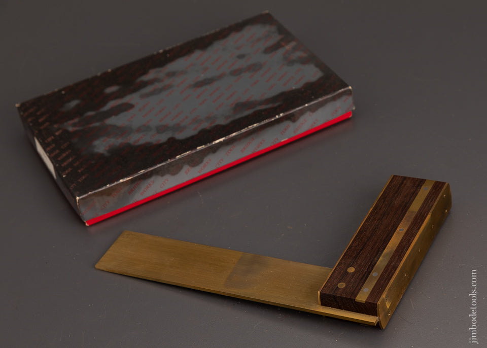 BRIDGE CITY TOOL WORKS TS-2 Master Try Square in Original Box - 103006