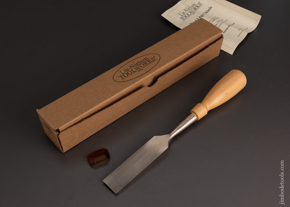 LIE NIELSEN Bevel Edge Chisel 1 Inch Dead Mint in Box - 103014