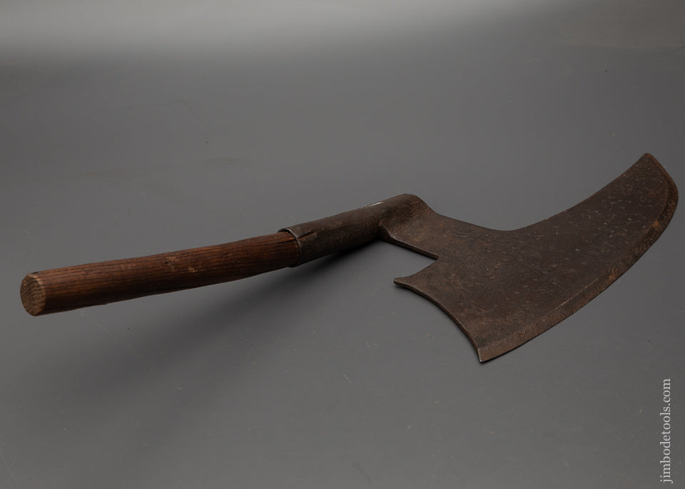 Completely Decorated European 18th Century Goosewing Axe - 103043