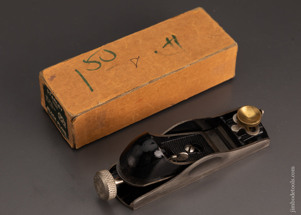 Near Mint in Box STANLEY No. 60 1/2 Low Angle block Plane - 103046