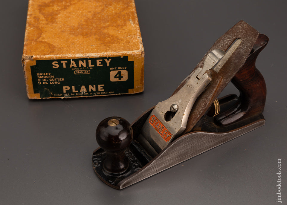 STANLEY No. 4 Smooth Plane in Original Box - 103057