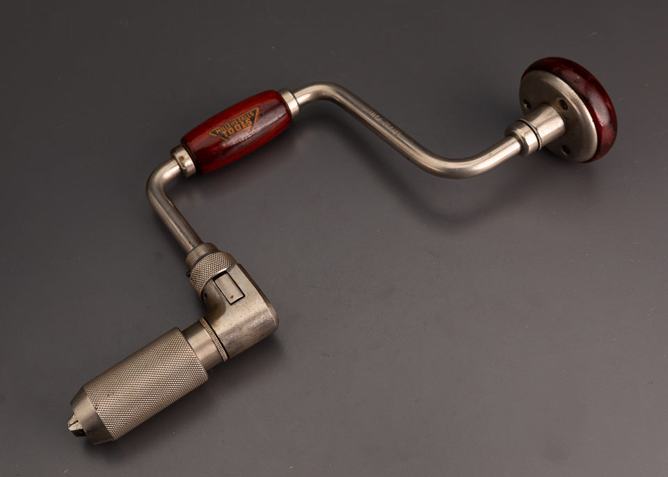 10 Inch MILLERS FALLS No. 732 Heavy Duty Bit Brace Near Mint - 103062