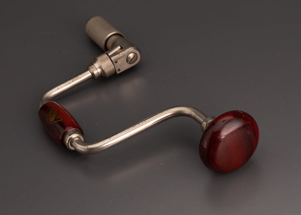 10 Inch MILLERS FALLS No. 732 Heavy Duty Bit Brace Near Mint - 103062