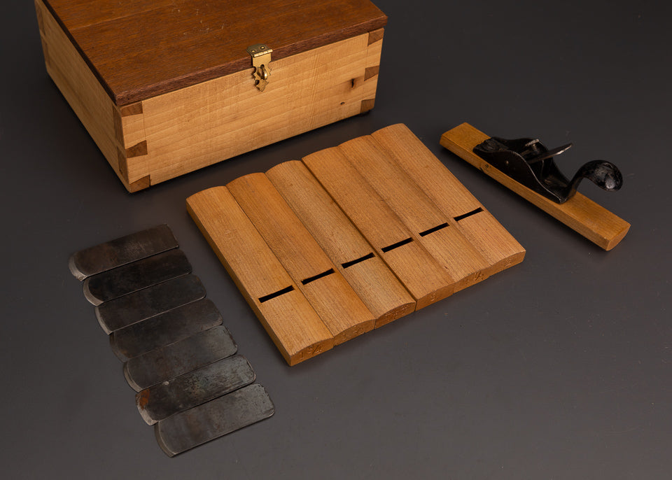 Custom STANLEY No. 100 Pattern Maker’s Plane with 7 Soles & Irons Fine - 103064