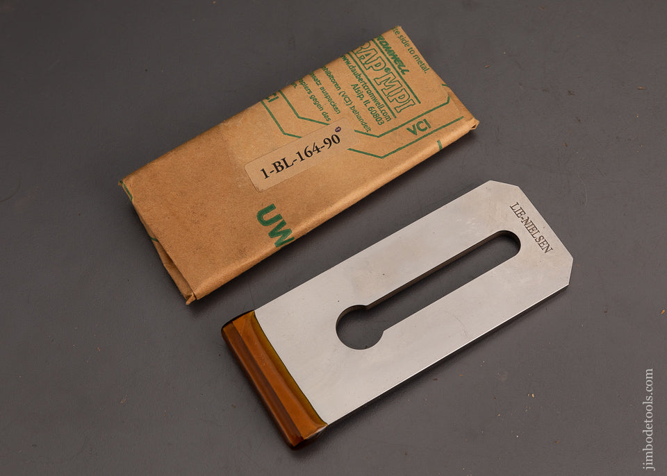 90° Blade for LIE NIELSEN No. 164 Low Angle Smooth Plane - 103071