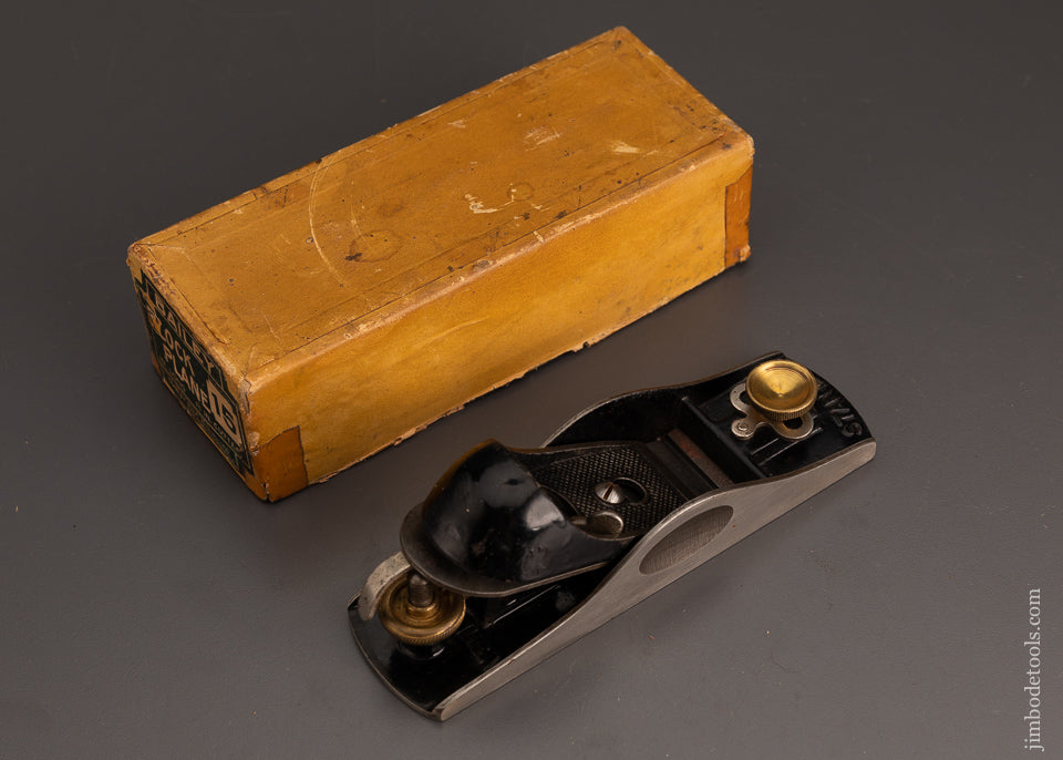 STANLEY No. 15 Block Plane in RARE BOX - 103083