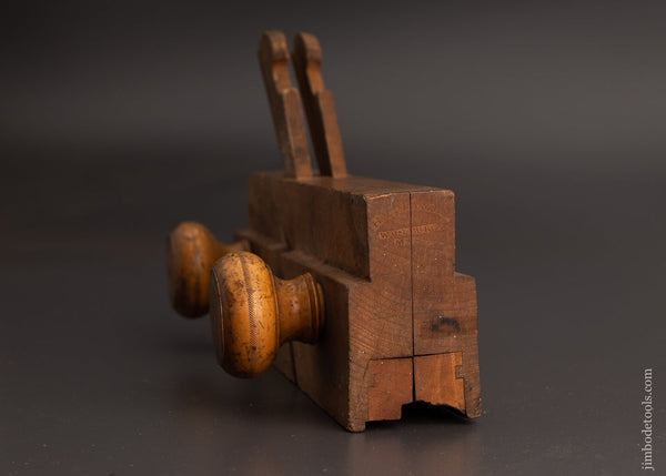 Beautiful Screw Arm Double Sash Plane by H.L. JAMES - 103118