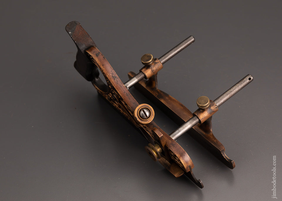 Very Rare & Fine STANLEY MILLER’S PATENT No. 44 GUNMETAL Plow Plane - 103125