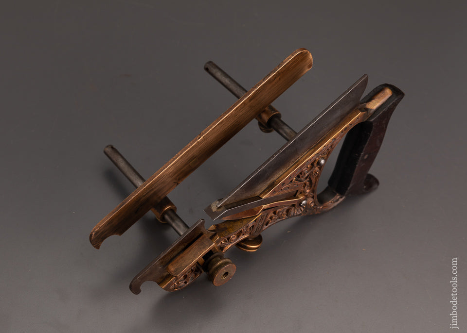 Very Rare & Fine STANLEY MILLER’S PATENT No. 44 GUNMETAL Plow Plane - 103125