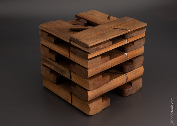 Fine Set of Hollow & Round Planes by J.W. HARRON BLEEKER STREET, NY 15 Planes - 103131