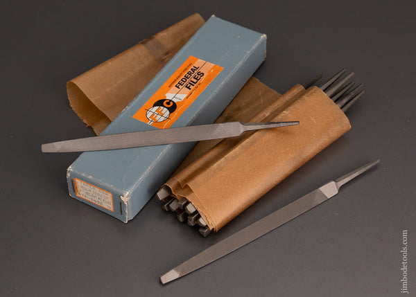 New Box of 12 - 6 Inch Taper Saw Files - 103146