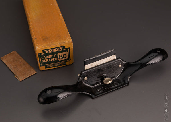 STANLEY No. 80 Cabinet Scraper SWEETHEART Mint in Box - 103151