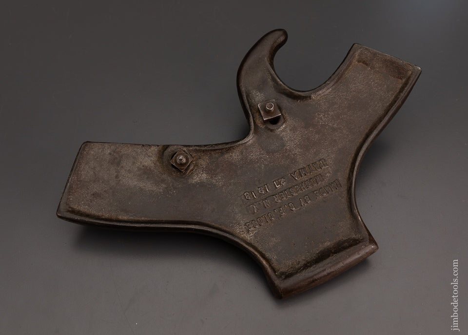 Rare PATENTED Metallic Plane Cooper’s Howel - 103195