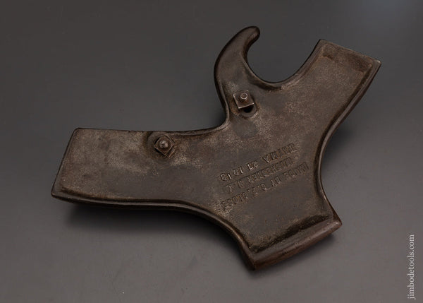 Rare PATENTED Metallic Plane Cooper’s Howel - 103195