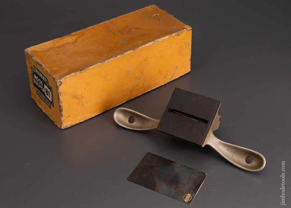 STANLEY No. 81 Wood Scraper SWEETHEART with DECAL in Box - 103196