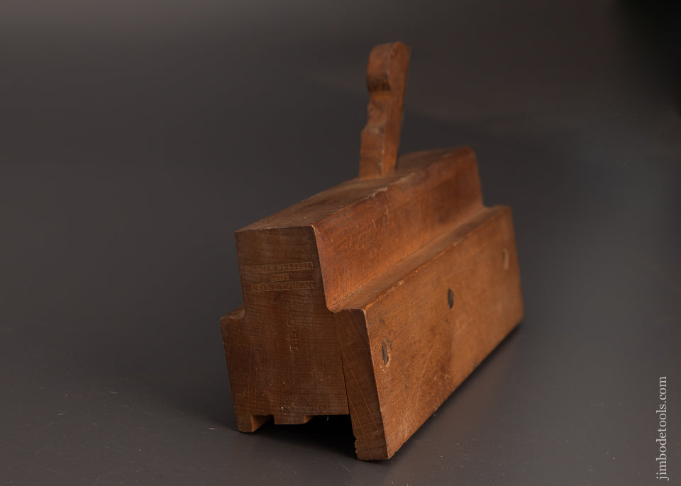 Fine Rare Cut Moulding Plane  J.W. HARRON - 103199