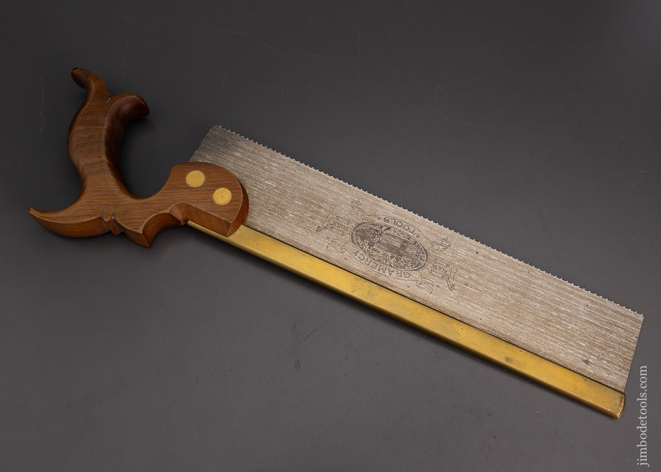 Mint GRAMMERCY 12 Inch Brass Back Carcass Saw - 103209
