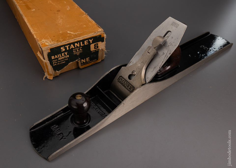 STANLEY No. 8 Jointer Plane Mint in Box - 103214