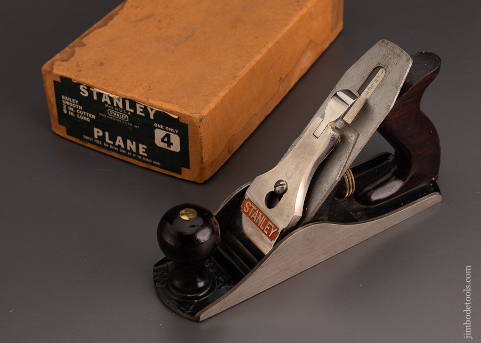 STANLEY No. 4 Smooth Plane in Original Box - 103215