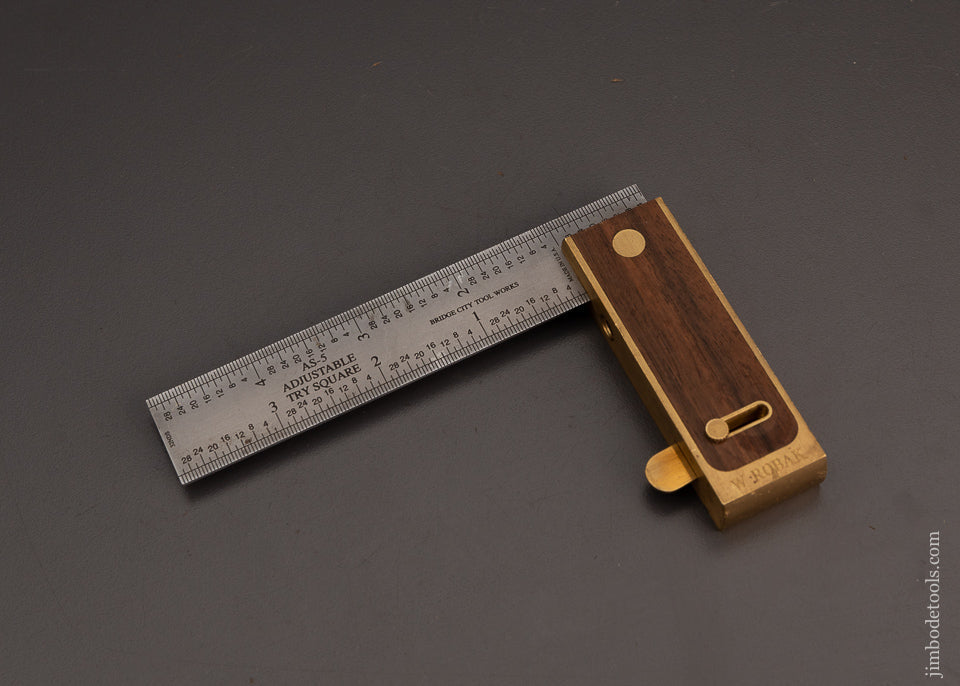 BRIDGE CITY TOOL WORKS AS-5 Adjustable try Square - 103243