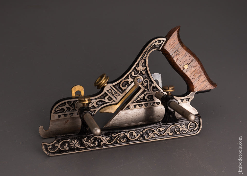 MILLERS PATENT Ornate Plow Plane - 103258
