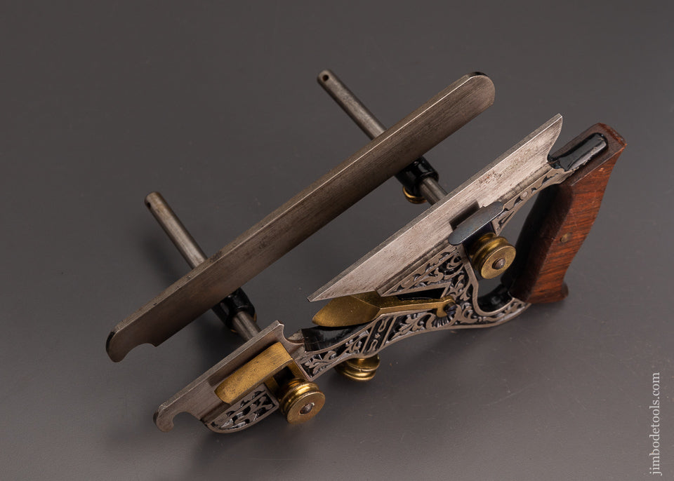 MILLERS PATENT Ornate Plow Plane - 103258