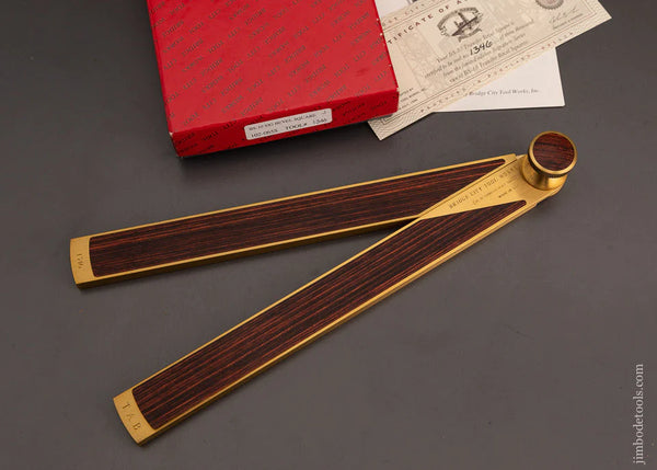 BRIDGE CITY TOOL WORKS BS-10 Transfer Bevel Square Mint in Box - 103529
