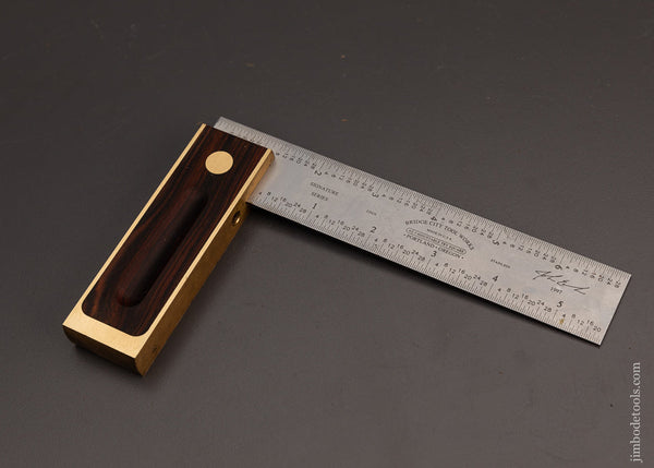 BRIDGE CITY TOOL WORKS AS-7 Adjustable try Square - 103261