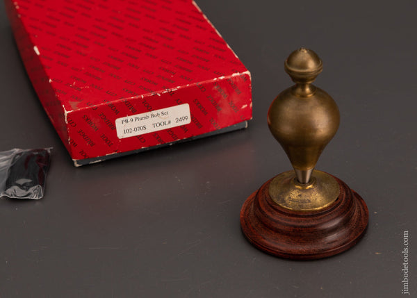 BRIDGE CITY TOOL WORKS PB-9 Plumb Bob Set in Box - 103266