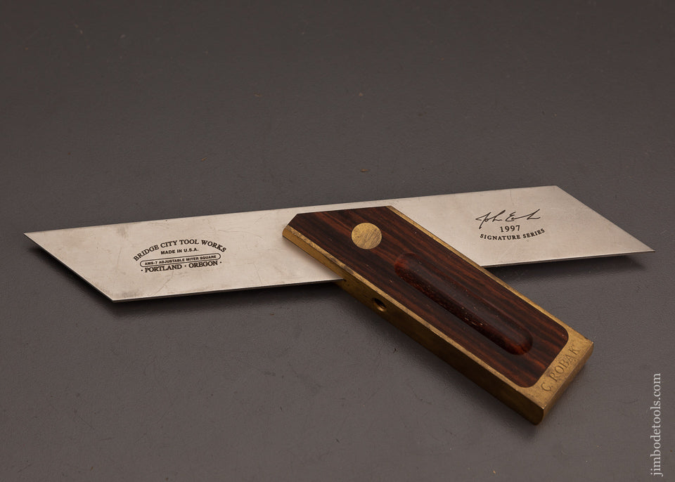 BRIDGE CITY TOOL WORKS AMS-7 Adjustable Miter Square - 103269