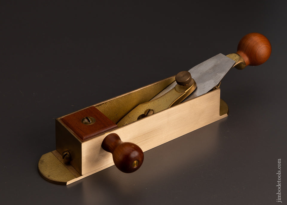 Long DISCONTINUED BRONZE LIE NIELSEN No. 9 Miter Plane Near Mint Unused - 103279