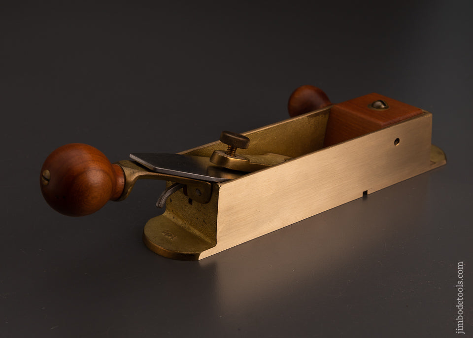 Long DISCONTINUED BRONZE LIE NIELSEN No. 9 Miter Plane Near Mint Unused - 103279