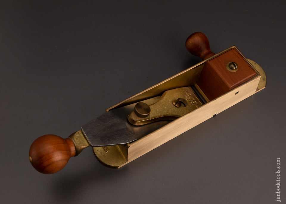 Long DISCONTINUED BRONZE LIE NIELSEN No. 9 Miter Plane Near Mint Unused - 103279