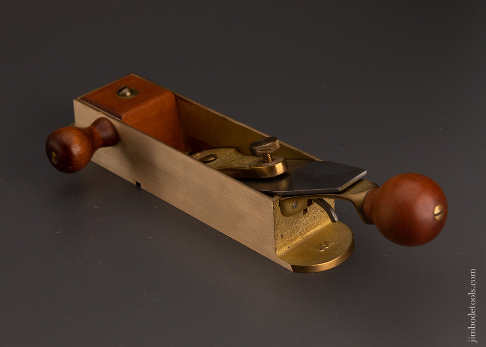 Long DISCONTINUED BRONZE LIE NIELSEN No. 9 Miter Plane Near Mint Unused - 103279