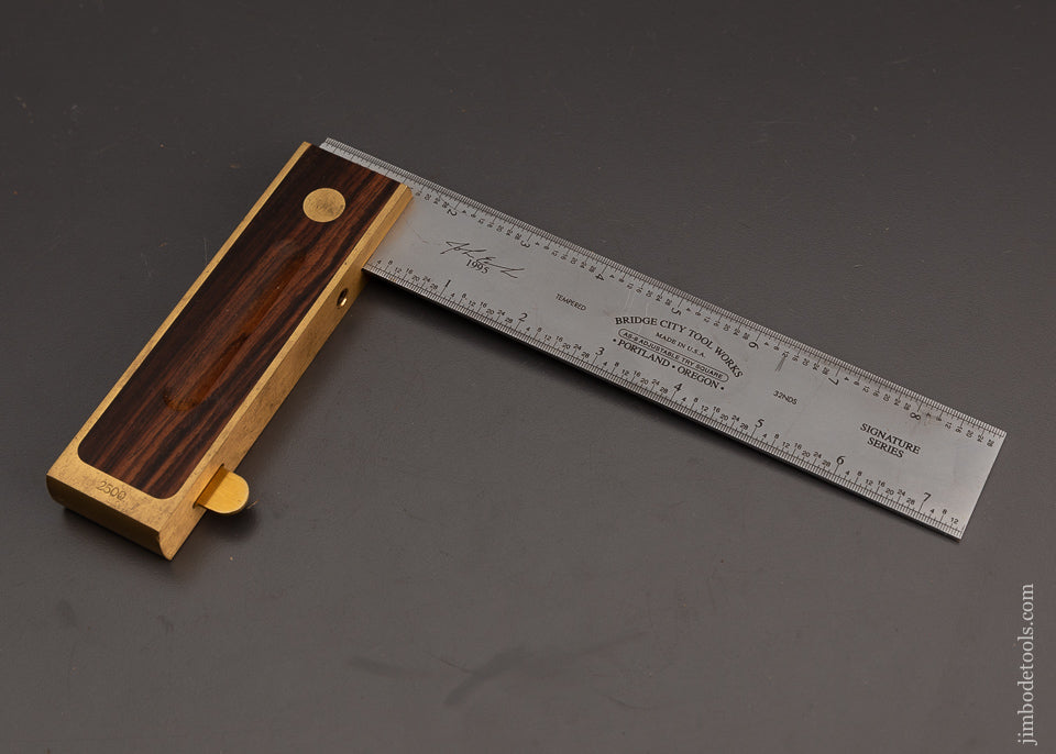 BRIDGE CITY TOOL WORKS AS-9 Adjustable Try Square - 103291