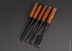 Extra Fine Premium HITACHI Blue Steel Japanese Chisels - 103296
