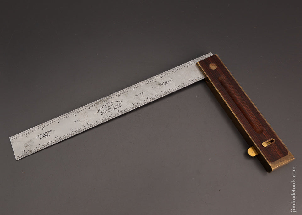 BRIDGE CITY TOOL WORKS AS-14 Adjustable try Square - 103318