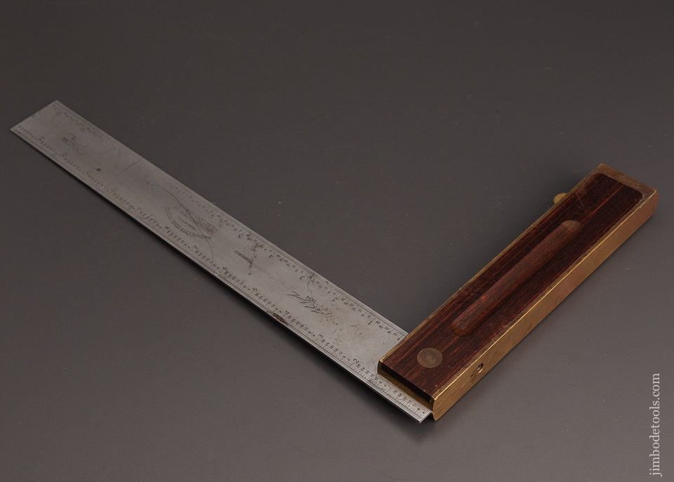 BRIDGE CITY TOOL WORKS AS-14 Adjustable Try Square - 103319