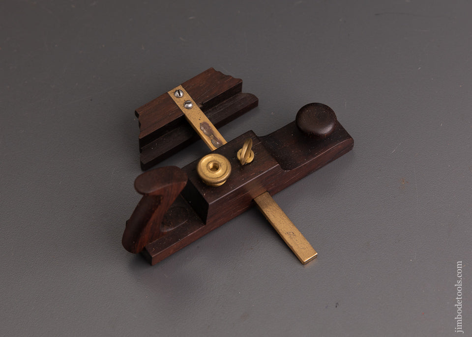 PAUL HAMLER Miniature KINNEY’S  PATENT Marking Gauge Plane Mint - 103351