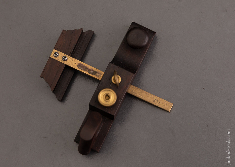 PAUL HAMLER Miniature KINNEY’S  PATENT Marking Gauge Plane Mint - 103351