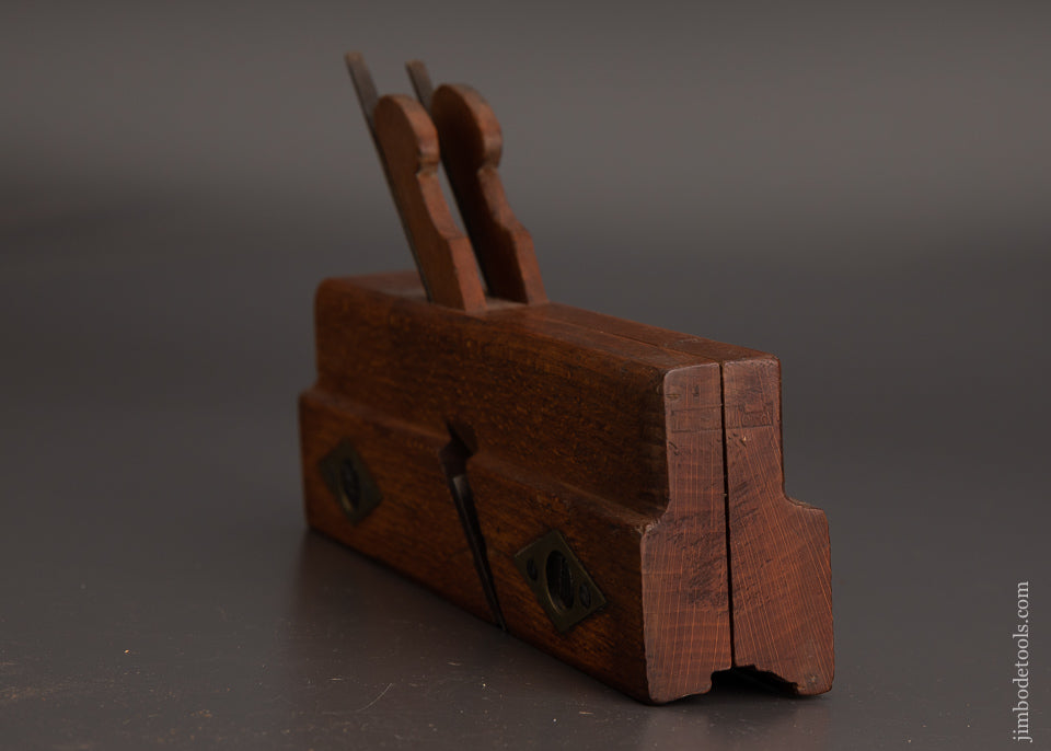 E. SAFFORD 4 STAR Mark Double Sash Moulding Plane Good+ - 103373