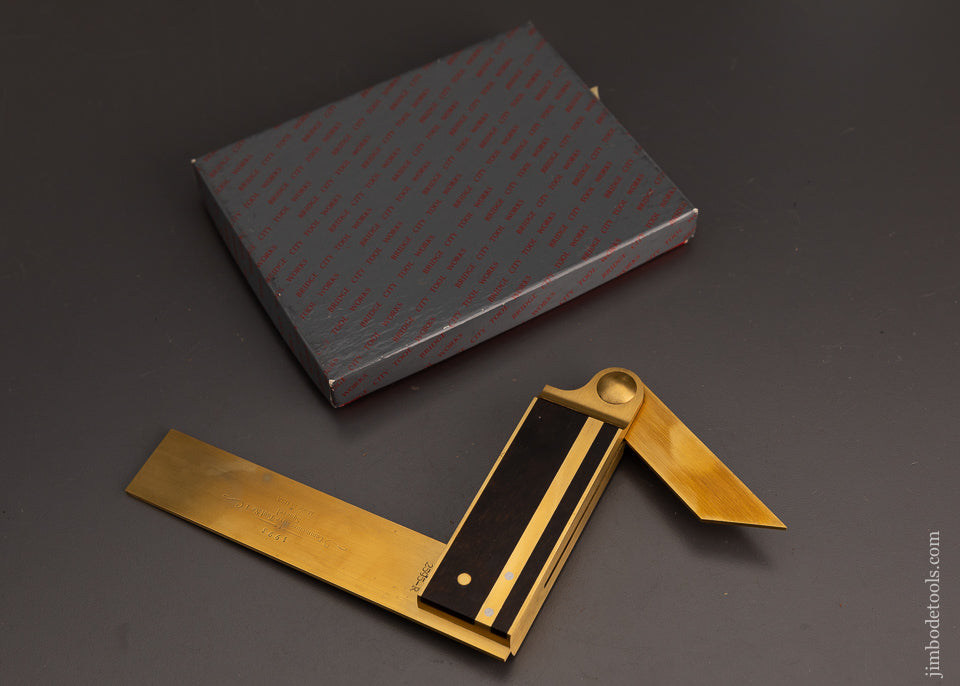 BRIDGE CITY TOOL WORKS Rosewood Squevel Mint in Box - 103414