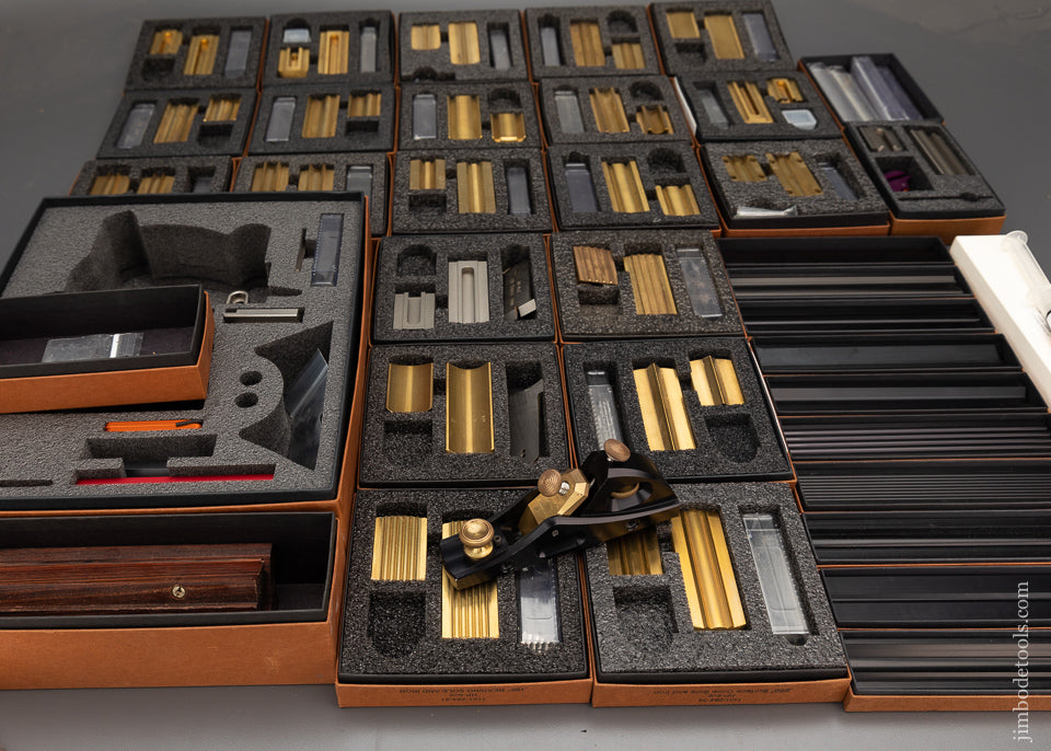 BRIDGE CITY TOOL WORKS HP-6 Plane Body & 34 Accessories Mint in Boxes - 103416