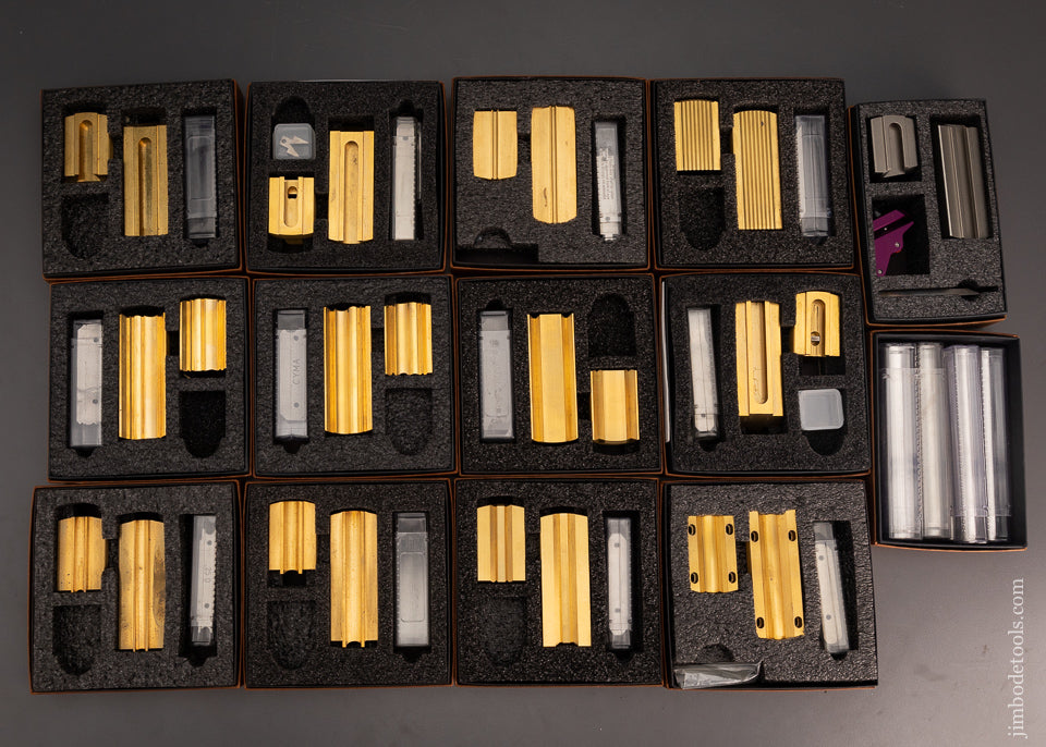 BRIDGE CITY TOOL WORKS HP-6 Plane Body & 34 Accessories Mint in Boxes - 103416