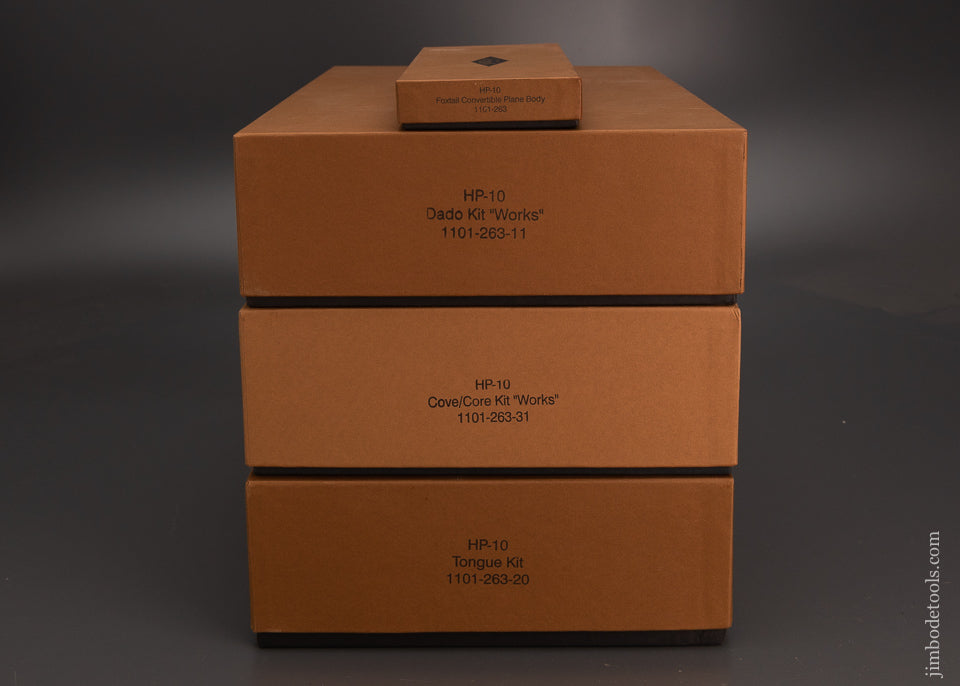 BRIDGE CITY TOOL WORKS HP-10 Fox Tail Convertible Plane Body with 12 Profiles - 103417