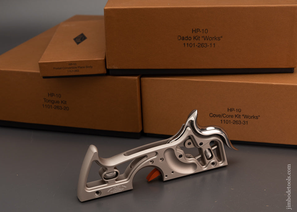 BRIDGE CITY TOOL WORKS HP-10 Fox Tail Convertible Plane Body with 12 Profiles - 103417